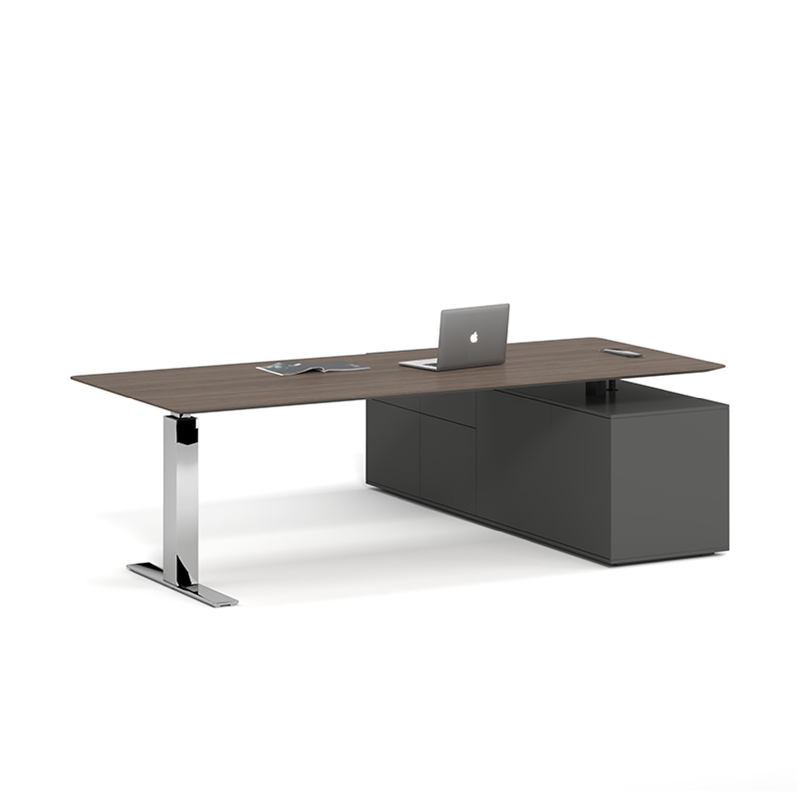 Height-Adjustable Executive Desk